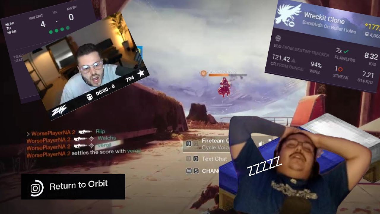 "JUST BACK US OUT" (KILLING DESTINY 2 STREAMERS pt6)