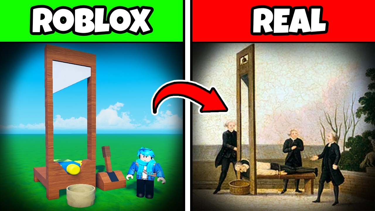 ROBLOX GAMES BASED on REAL LIFE EXECUTIONS...