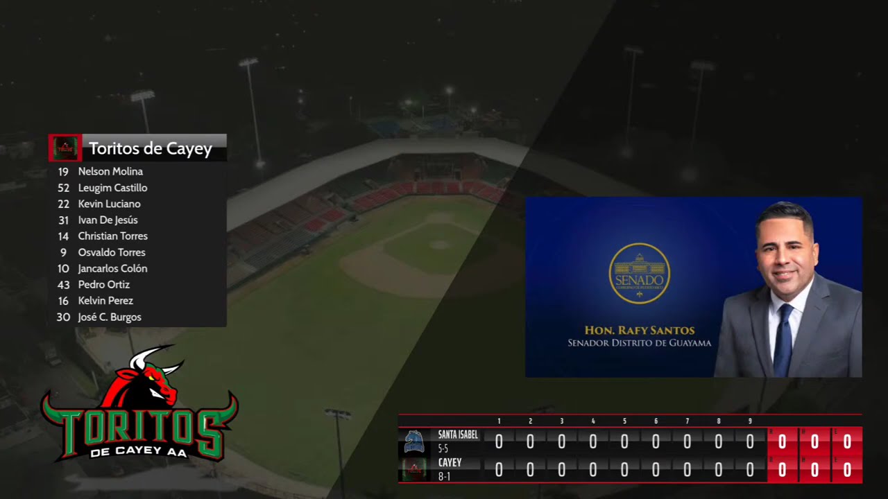 Potros de Santa Isabel vs Toritos de Cayey Juego Local