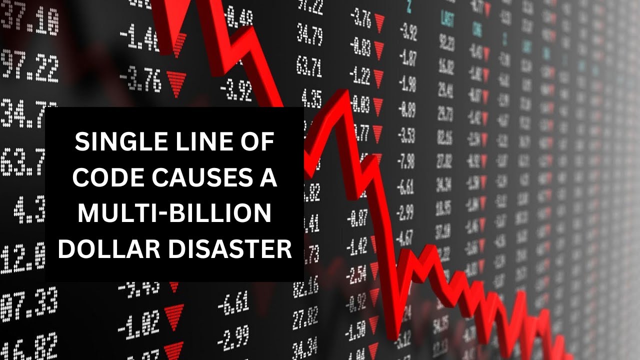 How a Single Line of Code Crashed the Stock Market