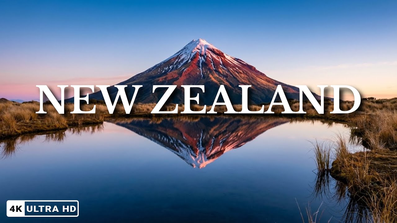 New Zealand in 4K 🇳🇿 | Incredible Scenes, Hidden Gems & Breathtaking Nature