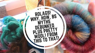 Making and Spinning RolagsDrumcarder? Blending Board? Tight? Fluffy? Let's talk!