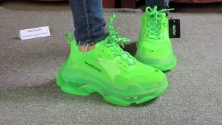 triple s green neon