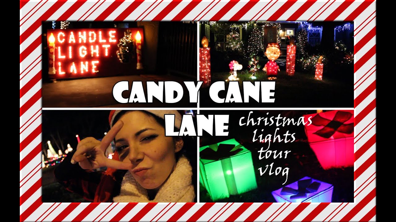 CANDY CANE LANE WOODLAND HILLS CALIFORNIA VLOG YouTube
