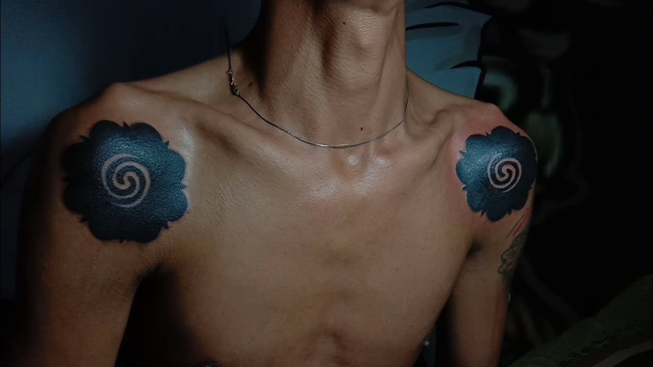 Original TATTOO KALIMANTAN Bunga Terong Azay HUMA KARUHEI YouTube