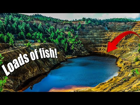 Kayak Fishing Abandoned Coal Mine Pits Loaded With Bass! (INSANE)