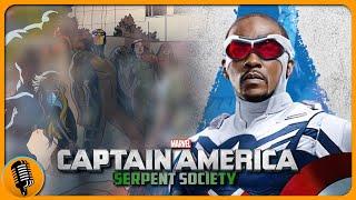 BREAKING First Look at Serpent Society in Captain America 4
