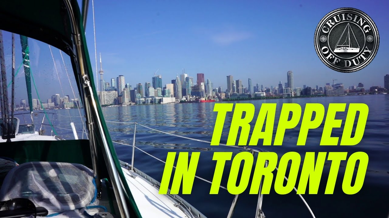 Trapped in Toronto?  Anchor caught on debris on bottom of harbor and no way to cut chain loose.