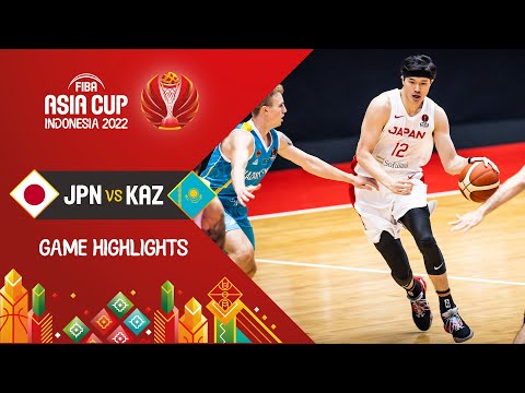 Japan 🇯🇵 - Kazakhstan 🇰🇿 | Basketball Highlights - #FIBAASIACUP 2022