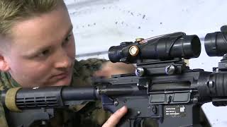 U.S. Marines with 2nd Maintenance Battalion Field Exercise