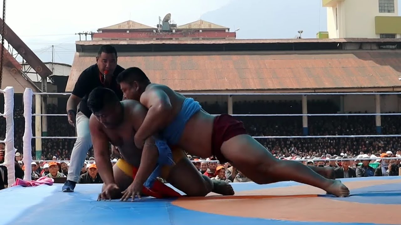 Menuosetuo Yiese против Vechita Khesoh / Два бывших чемпиона NWA / Nagaland Wrestling Meet 2020