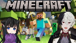 【Minecraft】初めてのマイクラ！教えてもらいながらやる #2【Vtuber】