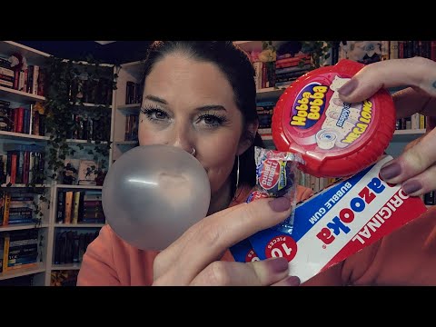 ASMR- Face Covering Bubbles for National Bubblegum Day!