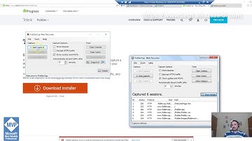 How to capture Fiddler logs for Dynamics 365 for finance and operations