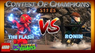 Contest of Champions - The Flash vs Ronin (Hawkeye)!! S11 E5 (LEGO DC Supervillains)