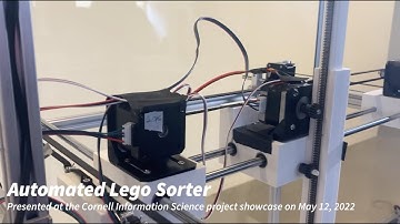 Automated Lego Sorter – a student project for Introduction to Rapid Prototyping & Physical Computing
