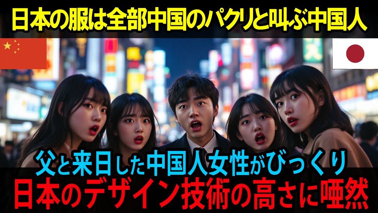 【海外の反応】中国人女子高生が日本デザインの真実に衝撃!人生が一変した驚きの物語【日本称賛】