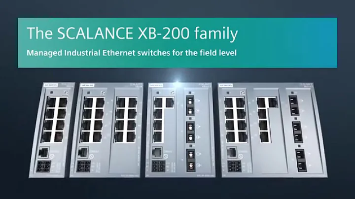 Siemens SCALANCE XB-200 Managed Industrial Ethernet Switches — Allied Electronics & Automation
