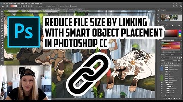 How to link files in Photoshop with Smart Object placement