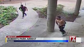 Suspect in Raleigh park shooting that injured EMS worker arrested after chase, police say