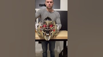 Thumbnail of This helmet is so real! Megatron! #transformers #megatron #unboxing #optimusprime #robot