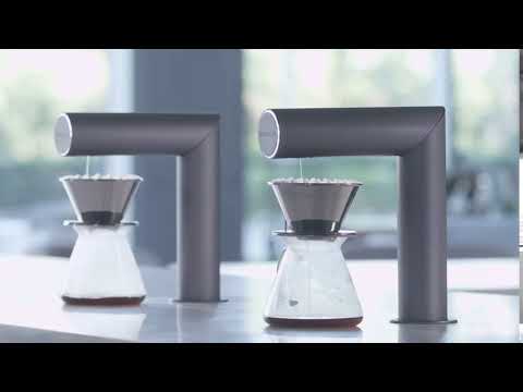 This Robotic Coffee Maker is designed to brew you the perfect pour-over coffee!