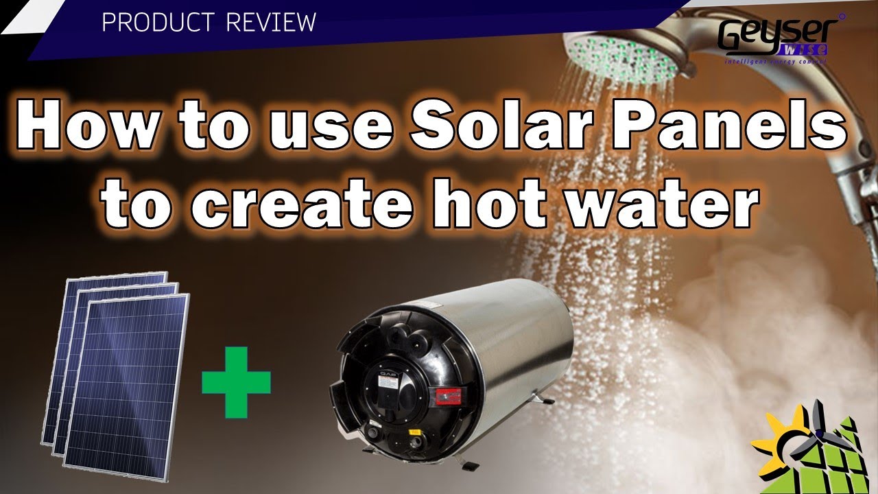 Does Solar Geyser Save Electricity?