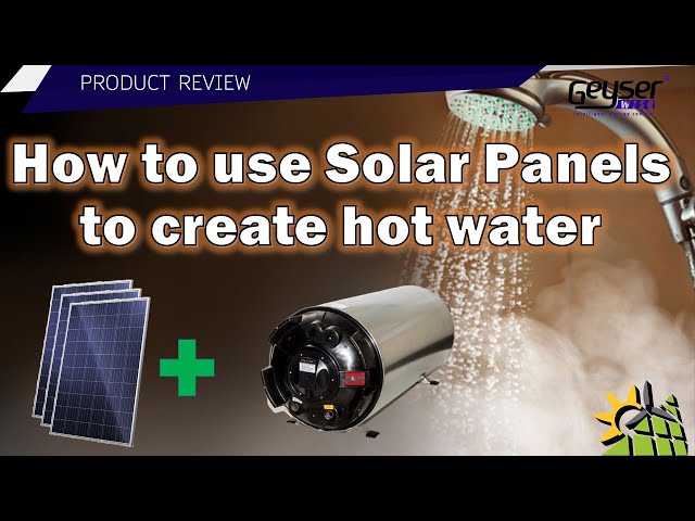 Solar Geyser Retrofit - YouTube