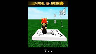 jandel 🐵 speed 🐒 #roblox #shorts #robloxfunny #viral #trending #shortsfeeds