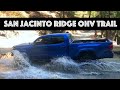 2wd tacoma  bee canyon truck trail to san jacinto ridge truck trail