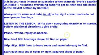 3A Unit 1 All Topics Notes