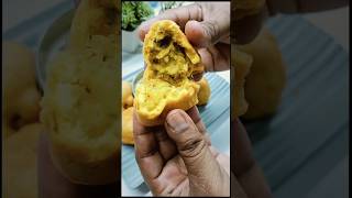 Madhya Pradesh ka Famous Breakfast 😍 Aloo Bonda + Mattha 🤤 #Shorts#recipe
