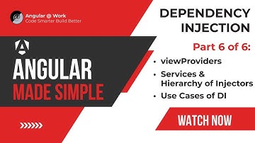 Angular Made Simple: Dependency Injection Series - Pt.6