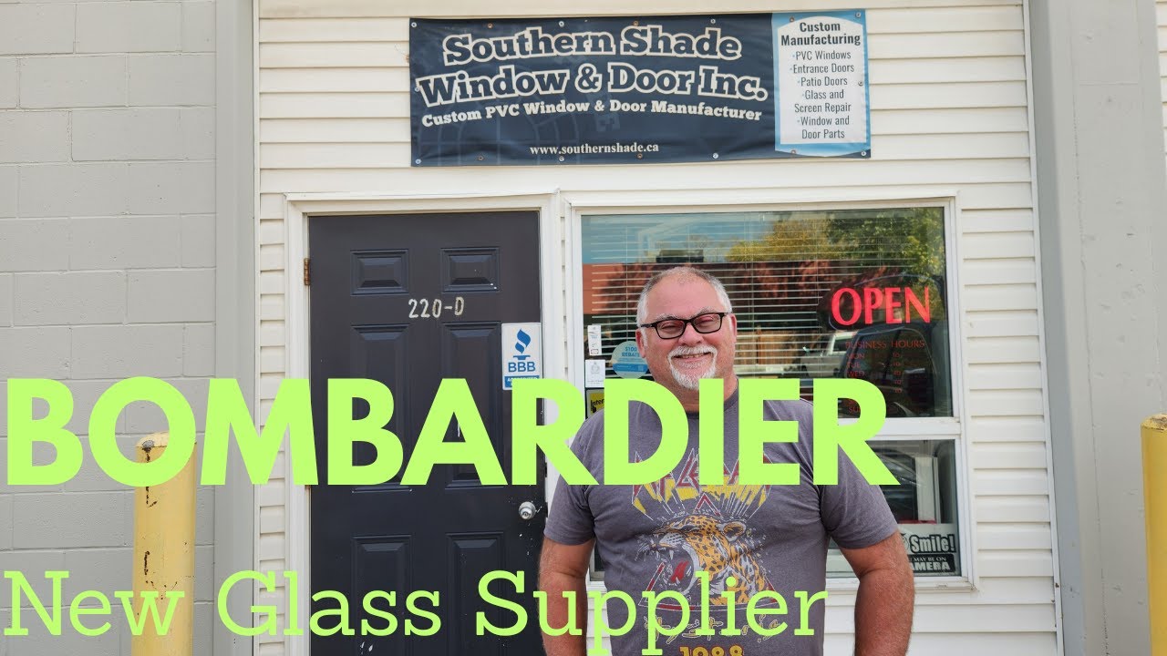 СДЕЛАНО В МАНИТОБЕ ПОСТАВЩИК СТЕКЛА ДЛЯ БИЗНЕСА | BOMBARDIER