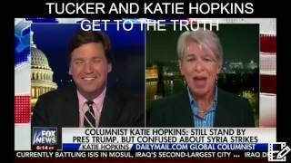 MUST WATCH!!! TUCKER CARLSON AND KATIE HOPKINS TAKE ON SYRIA, MIGRANTS, AND TRUMP