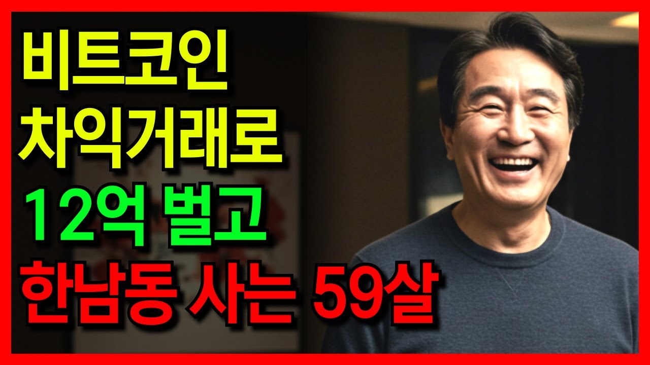 《노후 자금 사연》 비트코인 차익거래로 12억 번 59살 남자의 여유로운 삶 l 투자 l 창업 l 부동산 l 재무설계 l 금융교육