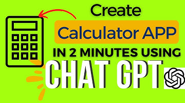 Create Calculator app in 2 minutes using ChatGPT | build calculator using ChatGPT #chatgpt 3openai