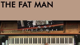 Full New Orleans Piano Tutorial: THE FAT MAN