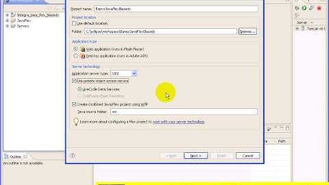 aula 2149 Usando banco de dados em novo projeto flex java blazeds
