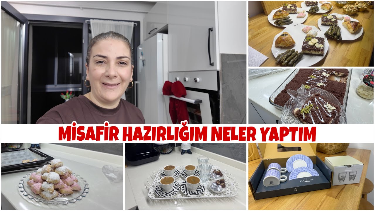 EVİME İLK DEFA GELDİLER ‼️AKŞAM ÇAYINA HAZIRLIK ‼️GÜZEL HEDİYELERİM‼️ ESKİ GÜNLERİ YAD ETTİK ‼️VLOG🎬