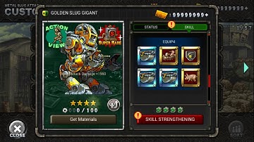 Metal Slug Attack Online (3.2) getting Golden Slug Gigant | Read Desc ...