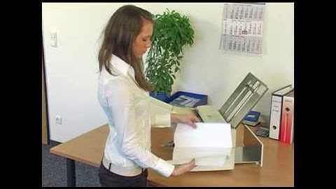 Folding machine TF-MAXI: One of the most compact A3 table folding machines.