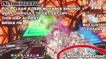 Ziggy (Tower) This map had me raging, full clear & 150K buyable ending - Bo3 custom zombies