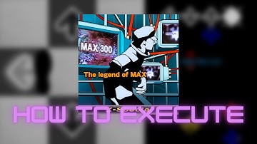 【DDR X】The legend of MAX (X-Special) CSP Lvl. 17 - How to execute