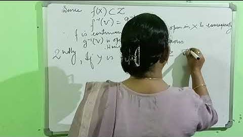 Topology Lecture 71 (Rules for constructing continuous function-v)