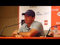 McIlroy explains the differences since last time he competed