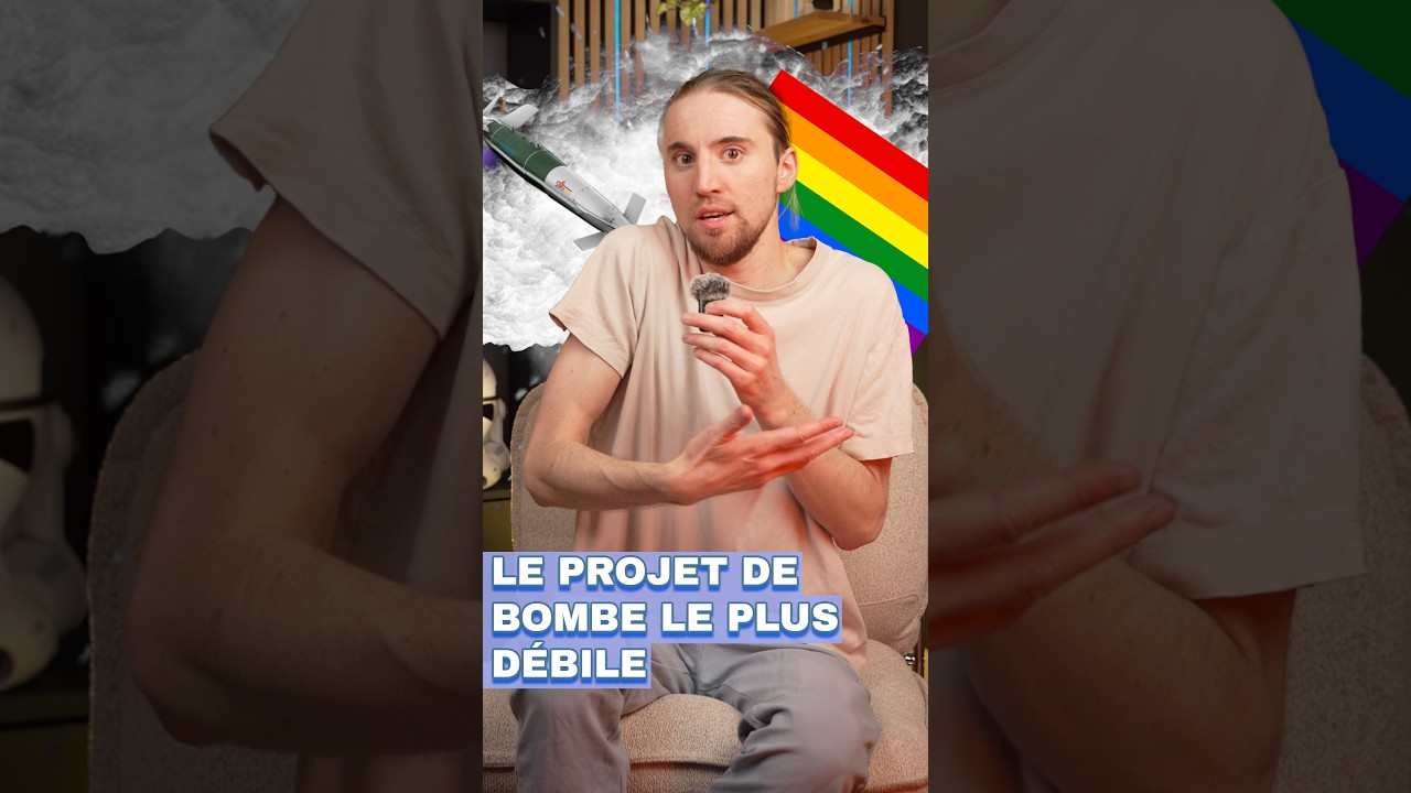 Le projet de bombe le plus débile ! 🌈💣 #histoire #insolite  #histoirevraie