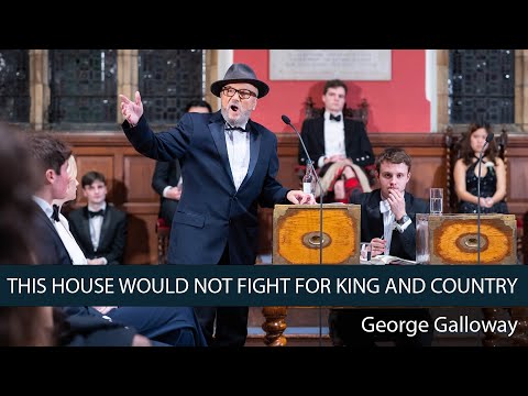 George Galloway: Ni NE DEVUS Batali por Reĝo kaj Lando - 5/6 | OxfordUnion