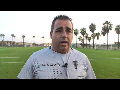 Germán Crespo, en la previa ante el Torremolinos