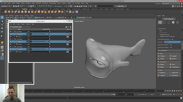 FishGibble 2.0 -  Maya Shape Editor for Character Customization in Unreal Engine4